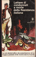 Cover of Lettere di condannati a morte della Resistenza italiana