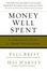 Cover of Money well spent