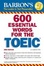 Cover of 600 Essential Words for the TOEIC