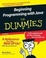 Cover of "Beginning Programming with Java For Dummies"