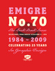 Cover of Emigre No. 70 - The Look Back Issue
