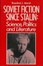 Cover of Soviet fiction since Stalin