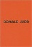 Cover of "Donald Judd"