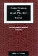 Cover of Code, Custom, and Legal Practice in China