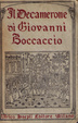 Cover of Il Decamerone