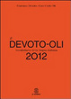 Cover of Il Devoto-Oli. Vocabolario della lingua italiana 2012