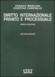 Cover of Diritto internazionale privato e processuale
