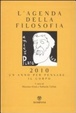 Cover of L' agenda della filosofia 2010. Un anno per pensare... il corpo