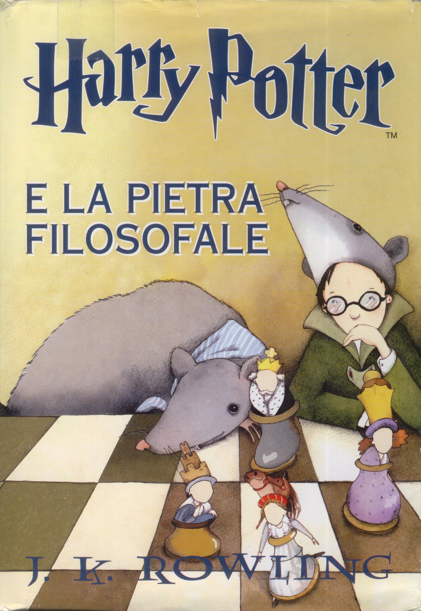Harry Potter E La Pietra Filosofale Libro Minalima
