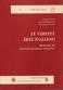 Cover of Le varietà dell'italiano