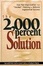 Cover of The 2,000 Percent Solution