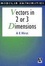 Cover of "Vectors in Two or Three Dimensions"