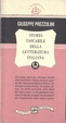Cover of Storia tascabile della letteratura italiana