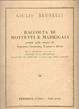 Cover of Raccolta di mottetti e madrigali - scritti nelle chiavi di soprano, contralto, tenore e basso