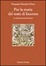 Cover of Per la storia del testo di Isocrate