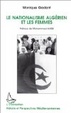 Cover of Le nationalisme algérien et les femmes