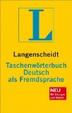 Cover of LANGENSCHEIDT TASCHENWORTERBUCH DEUTSCH ALS FREMDS