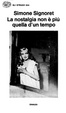 Cover of La nostalgia non è più quella d'un tempo