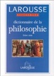 Cover of Dictionnaire de la philosophie