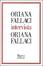 Cover of Oriana Fallaci intervista Oriana Fallaci