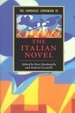 Cover of The Cambridge Companion to the Italian Novel