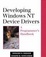 Cover of "Developing Windows NT Device Drivers"