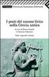 Cover of I poeti del canone lirico della Grecia antica