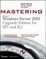 Cover of "Mastering Windows Server 2003, Upgrade Edition for SP1 and R2"
