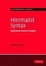 Cover of "Minimalist Syntax"