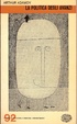 Cover of La politica degli avanzi
