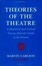 Cover of Theories of the Theatre
