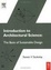 Cover of 'Introduction to Architectural Science'