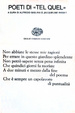 Cover of Poeti di Tel Quel