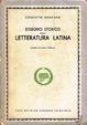 Cover of Disegno storico della letteratura latina