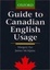 Cover of "Guide to Canadian English Usage"