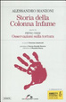 Cover of Storia della colonna infame-Osservazioni sulla tortura