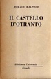 Cover of Il castello d'Otranto