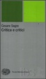 Cover of Critica e critici