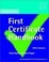 Cover of Cambridge First Certificate Handbook With answers