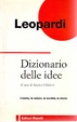Cover of Dizionario delle idee