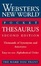 Cover of "Webster's New World Pocket Thesaurus"