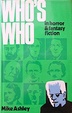 Cover of Who's Who in Horror and Fantasy Fiction