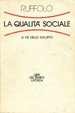 Cover of La qualita sociale