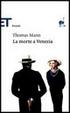 Cover of La morte a Venezia