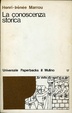 Cover of La conoscenza storica