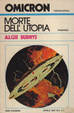 Cover of Morte dell'utopia