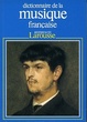 Cover of Dictionnaire de la musique française