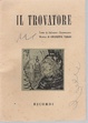 Cover of Il Trovatore