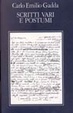 Cover of Opere / Scritti vari e postumi