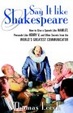 Cover of Say It Like Shakespeare